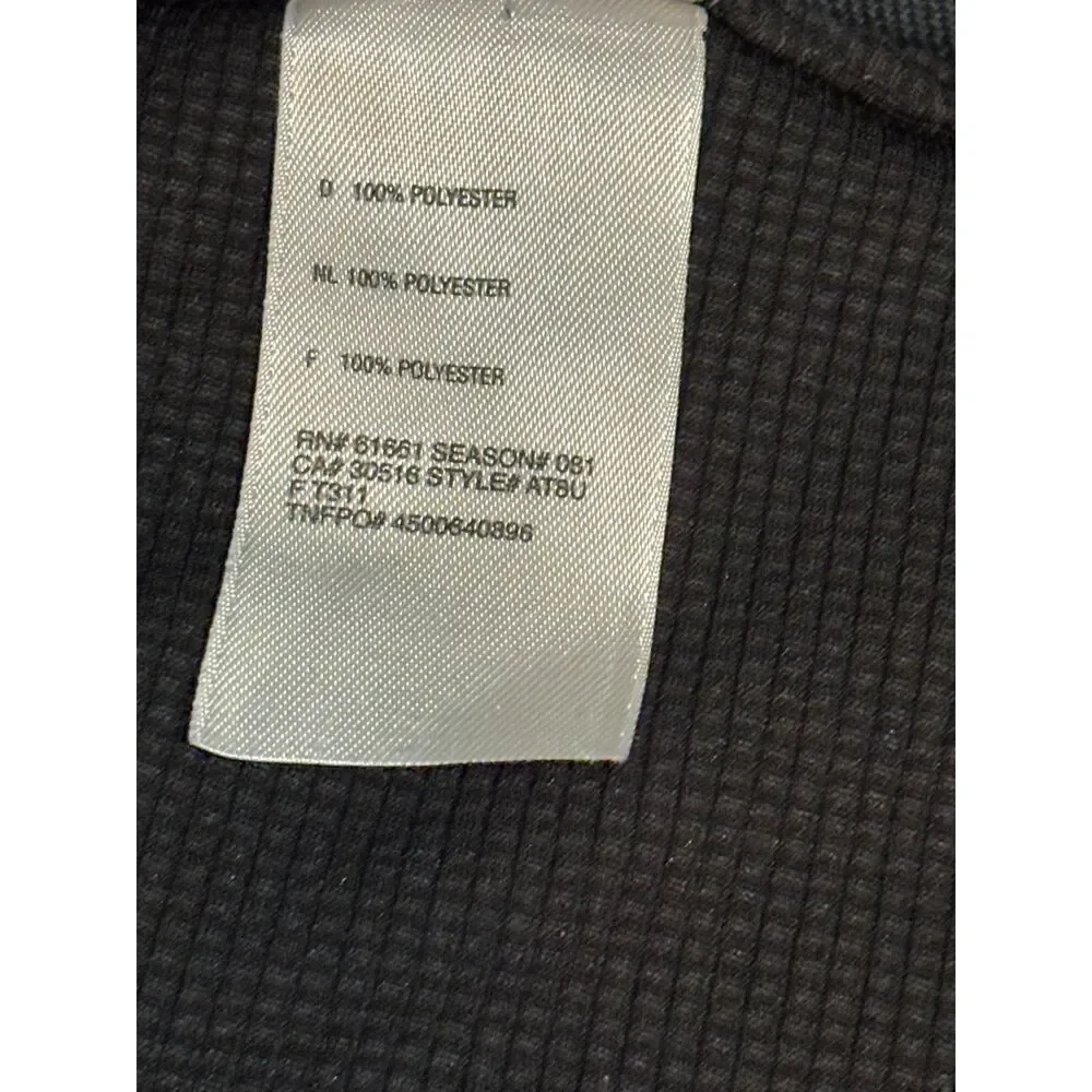 The North Face VaporWick Polo Shirt XL Black Performance Golf Hiking Outdoor
